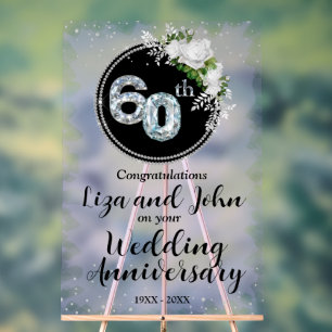 60e anniversaire de mariage de diamant