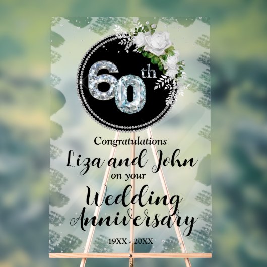 60e Anniversaire de Mariage Diamant (Neutre)