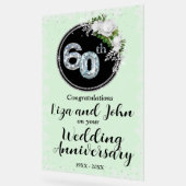 60e anniversaire de mariage Diamant (Angle)
