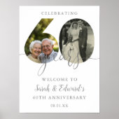 60e anniversaire du Mariage 2 Affiche de bienvenue (Devant)