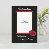 60e anniversaire du Mariage Invitation photo (Debout devant)