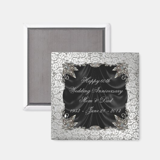 60e anniversaire du Mariage Magnet (Recto/Verso)
