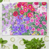 60e anniversaire fête florale bouquet serviettes d (Plié)