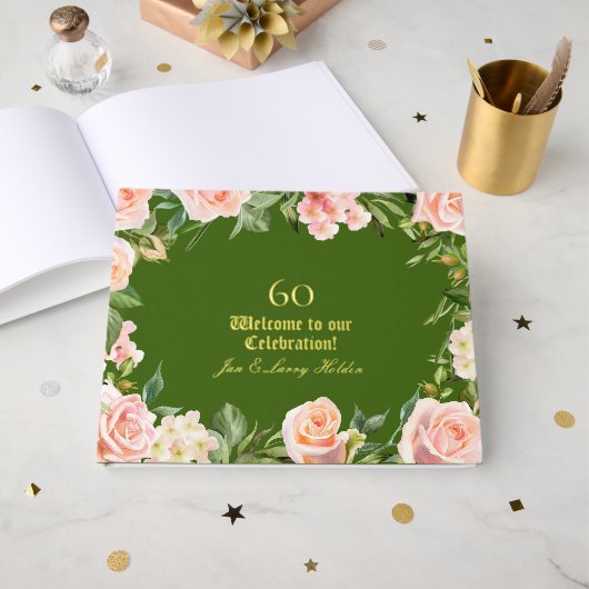 60e anniversaire Gold Foil Green (Recto ouvert)