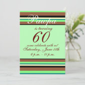 60e anniversaire Invitation (Debout devant)