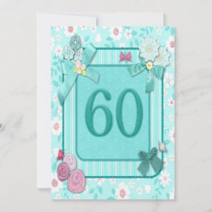 60e anniversaire invitation