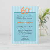 60e anniversaire Invitations (Debout devant)