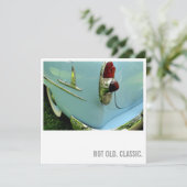 60e anniversaire Invitations - Pas vieux. Classiqu (Debout devant)