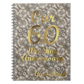60e anniversaire Mariage Livre d'or Diamants (Devant)
