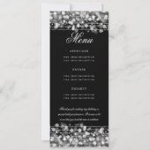 60e Anniversaire Programme Argent Menu+Merci (Dos)