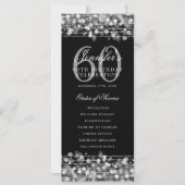 60e Anniversaire Programme Argent Menu+Merci (Devant)