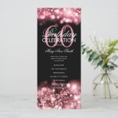 60e anniversaire Programme Glam Lights Rose Gold M (Debout devant)