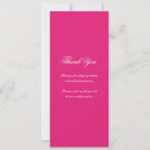 60e Anniversaire Programme Gold Hot Pink Merci (Dos)