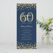 60e Anniversaire Programme Gold Marine Blue Confet (Debout devant)