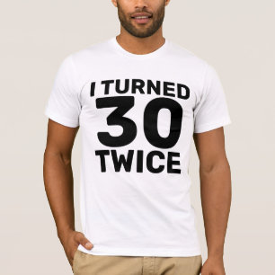 60E ANNIVERSAIRE TOURNÉ 30 DEUX T-SHIRTS
