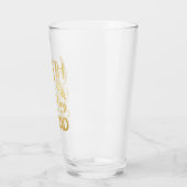 60e Birthday Squad 60 Party Crew Drink Glas (Links)