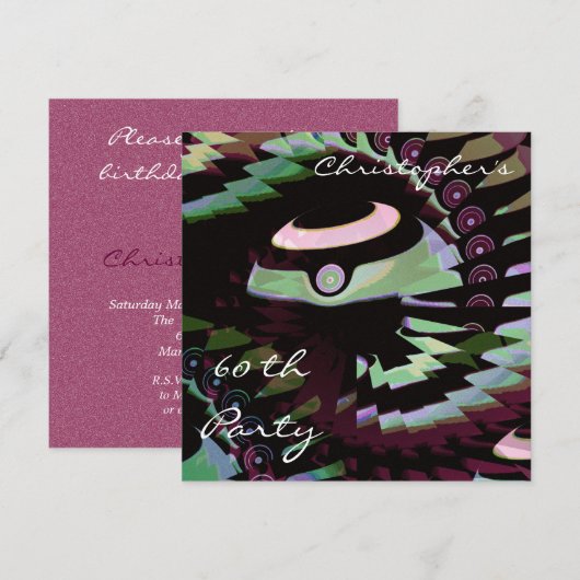 60e Bowls-dag Kaart (Voorkant / Achterkant)