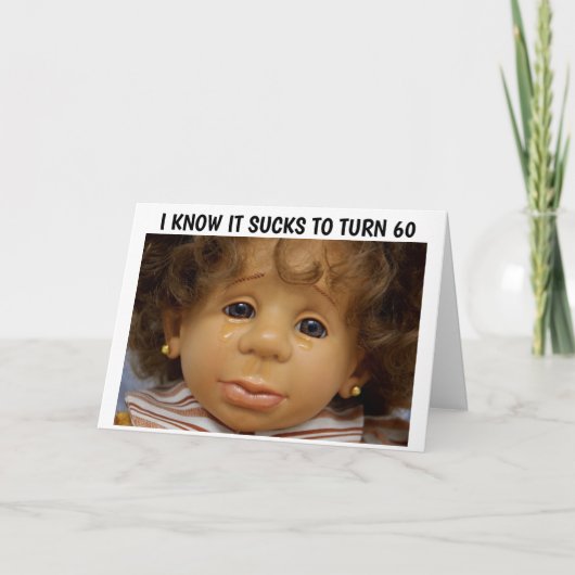 60E CARTES D'ANNIVERSAIRE, VOUS ÊTES ENCORE UNE DO (Devant)