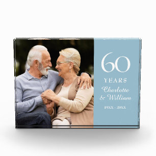 60e diamanten bruiloft Elegant Fotoblokken