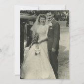 60e Diamanten Bruiloft Foto Groenery Kaart (Achterkant)