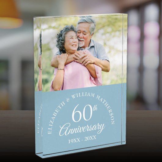 60e diamanten bruiloft fotoblokken