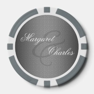 60e Diamond Jubileum Aangepaste poker chips