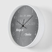 60e Diamond Wedding Annivsersary Datum namen (Hoek)