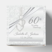 60e Diamond Wedding Jubileum Bedankdoosjes (Bovenkant)