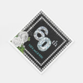 60e Diamond Wedding Jubileum Servet (Hoek)