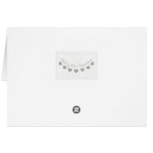 60e Diamond Wedding trouwdag (Achterkant Horizontaal)