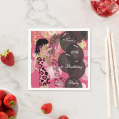 60e Girl Birthday Bash | SJABLOON | DIY Servetten (Insitu)