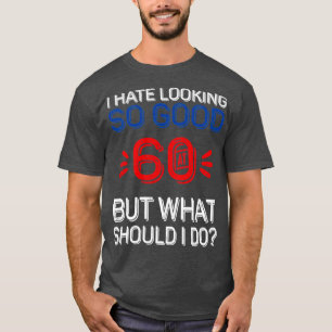 60e huwelijksverjaardag voor hem haar 60e verjaard t-shirt