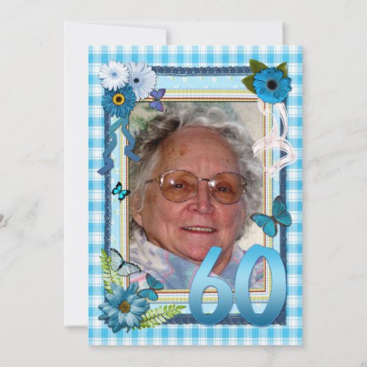 60e invitation à la fête d'anniversaire de la phot (Devant)