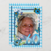 60e invitation à la fête d'anniversaire de la phot (Devant / Derrière)