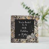 60e invitation à l'anniversaire des femmes (Debout devant)