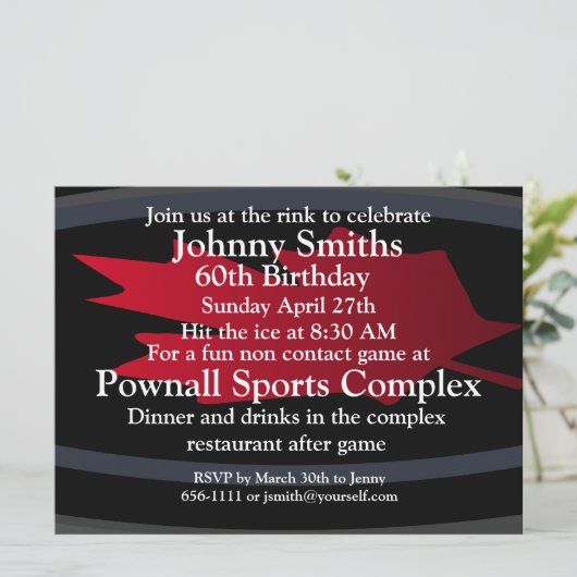 60e. invitation d'anniversaire. (Debout devant)