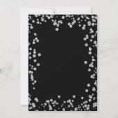 60e Invitation de fête d'anniversaire surprise (Dos)