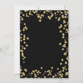 60e Invitation de fête d'anniversaire surprise (Dos)