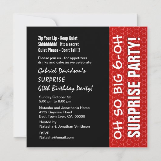 60e jaars Rode sterren Q004 Kaart (Voorkant)