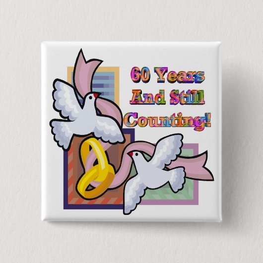 60e Jubileum Button (Voorkant)