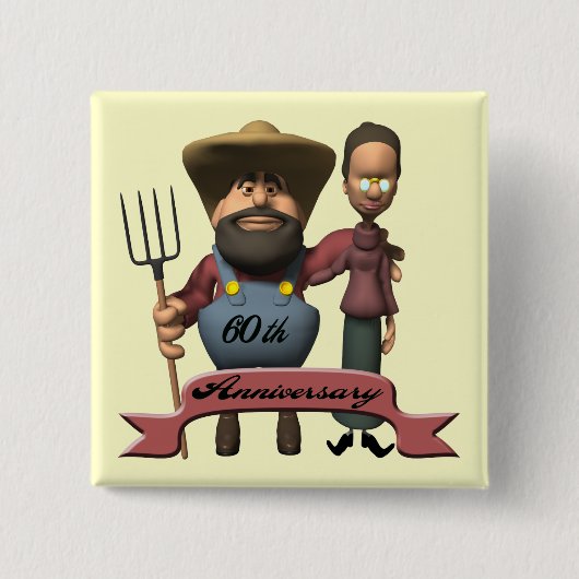 60e Jubileum Button (Voorkant)