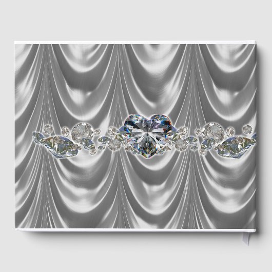 60e Jubileum Diamond Heart Gastenboek (Achterkant)