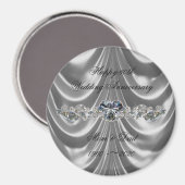 60e Jubileum Diamond Heart Magneet (Voorkant / Achterkant)