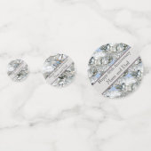 60e Jubileum Diamond voor bruiloft Confetti (Achterkanten)