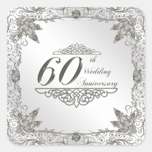 60e Jubileum Stickers (Voorkant)