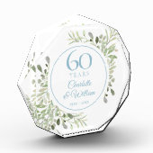 60e Jubileum Waterverf Floral Greenery Fotoblokken (Links)