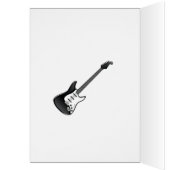 60e Mannen verjaardag Guitar Funk Rockstar Funny J (Binnen (Links))