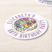 60e Onderzetter op jaarbasis (Gebogen)