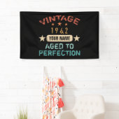 60e verjaardag 1962 Jouw naam toevoegen Spandoek (Insitu)