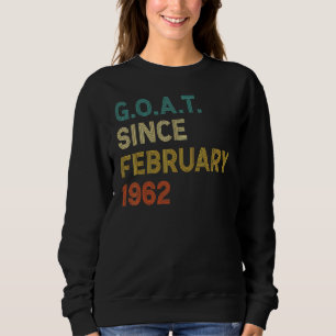 60e verjaardag 60 jaar oude geit sinds februari 19 trui